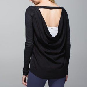 Lululemon Unity Pullover Sweater in Black